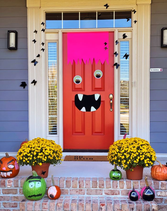 Our Halloween Monster Door-2021 Edition