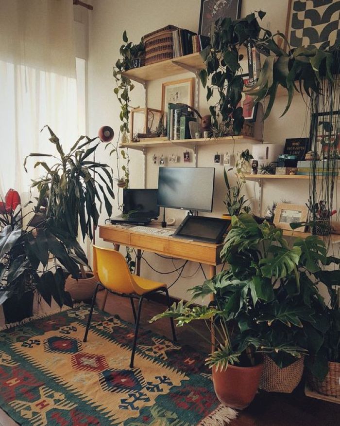 Say No To Monday Blues With Plants In The Office. - Design Addict Mom