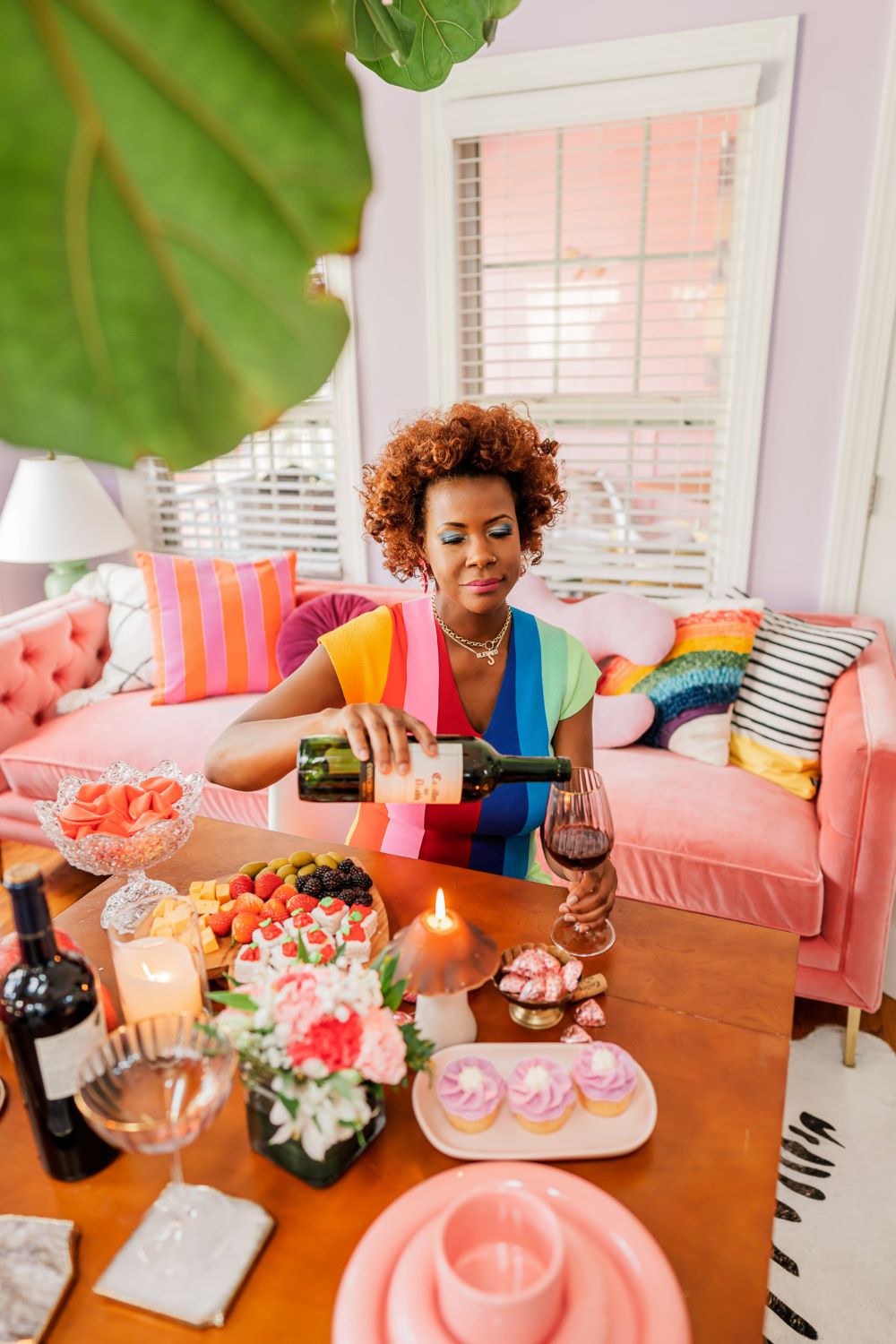 Romantic Valentine's Day  Dinner at Home