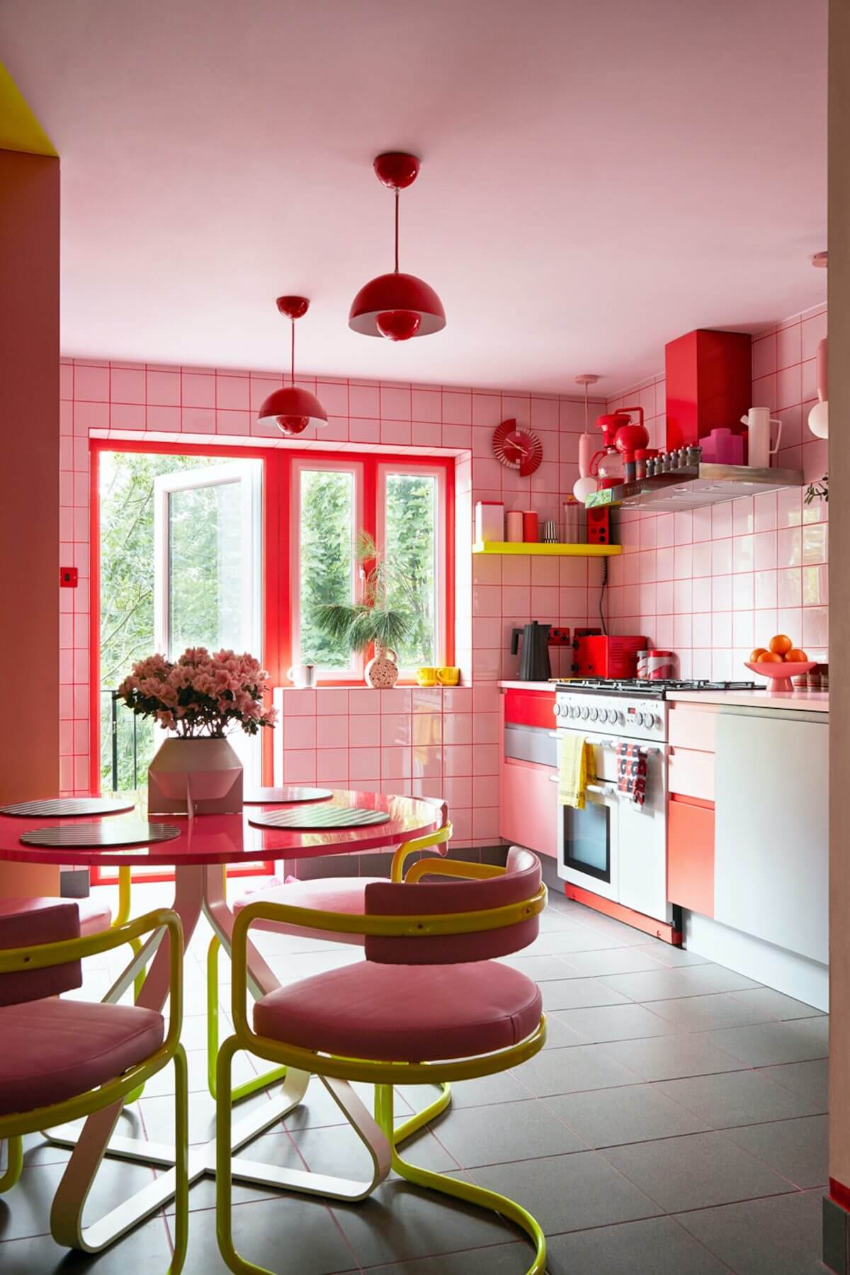 This image has an empty alt attribute; its file name is pink-kitchen-for-Valentines-day-1.jpg