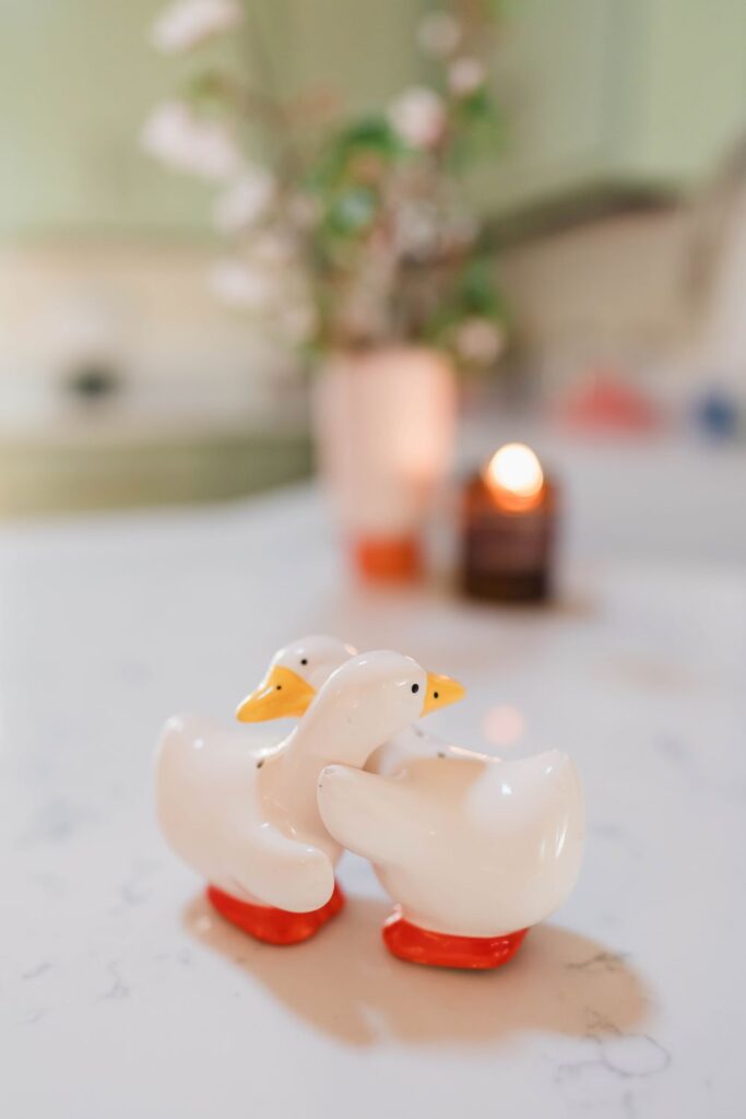 the cutest vintage salt and pepper shakers