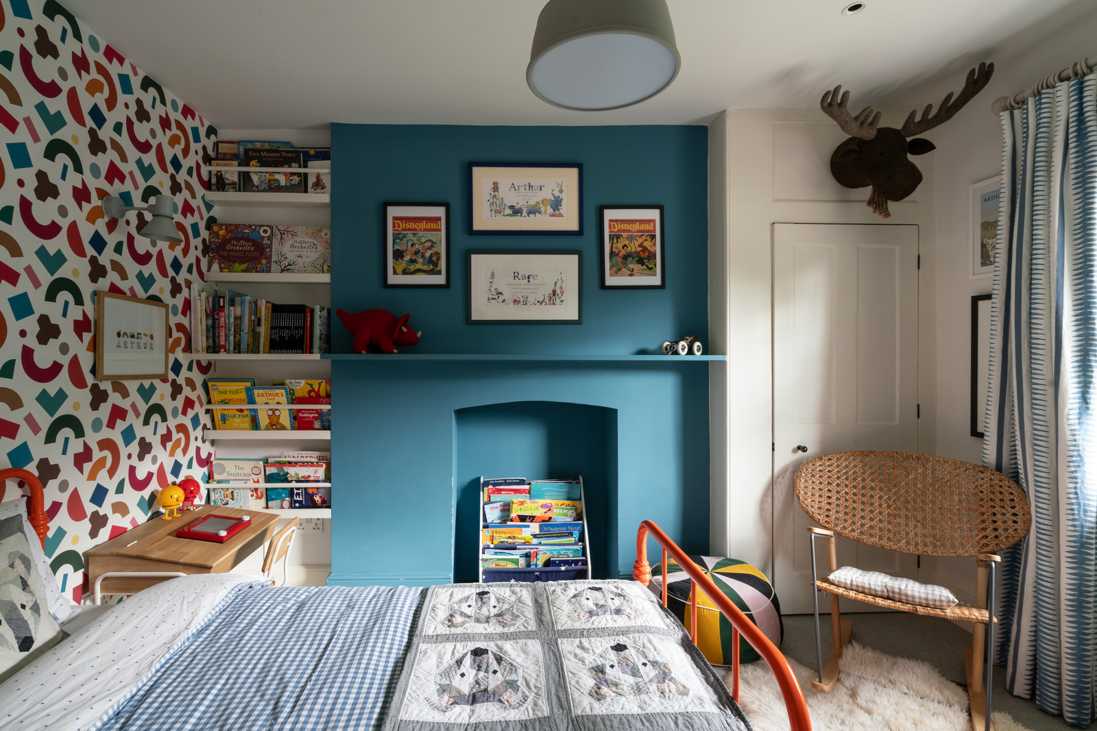 fun and colorful kid's room