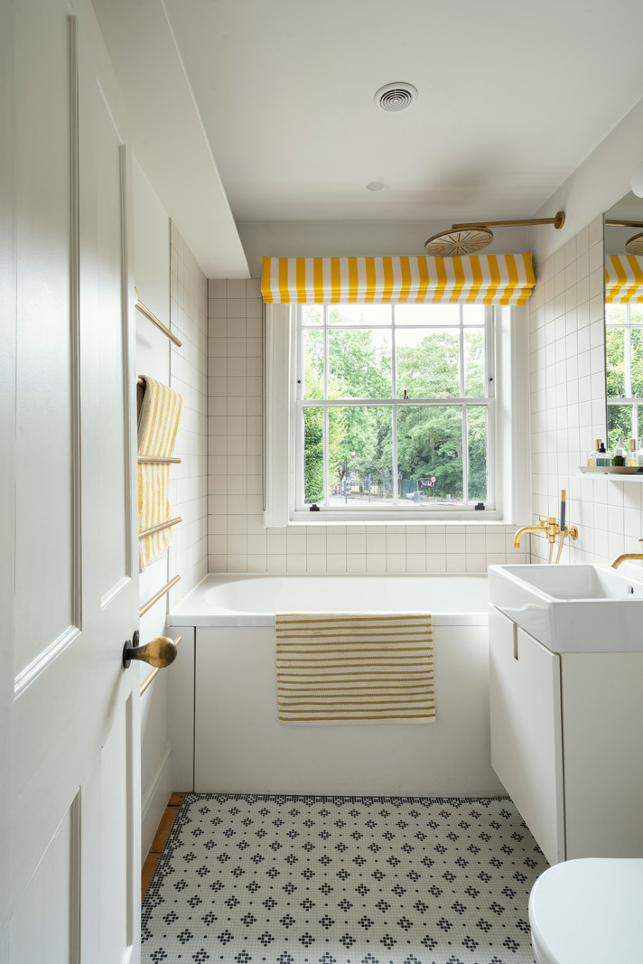 light and airy bathroom