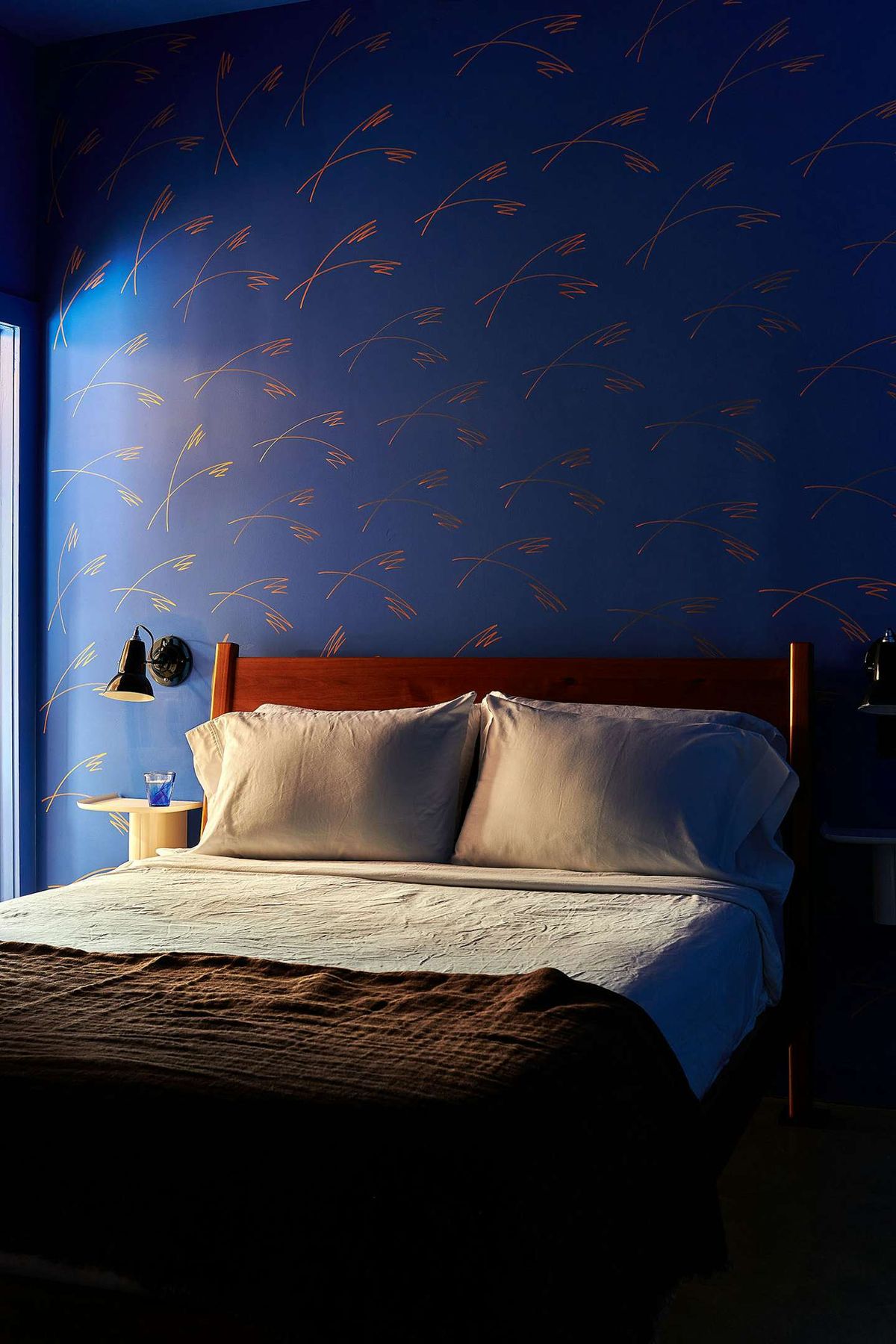 blue bedroom