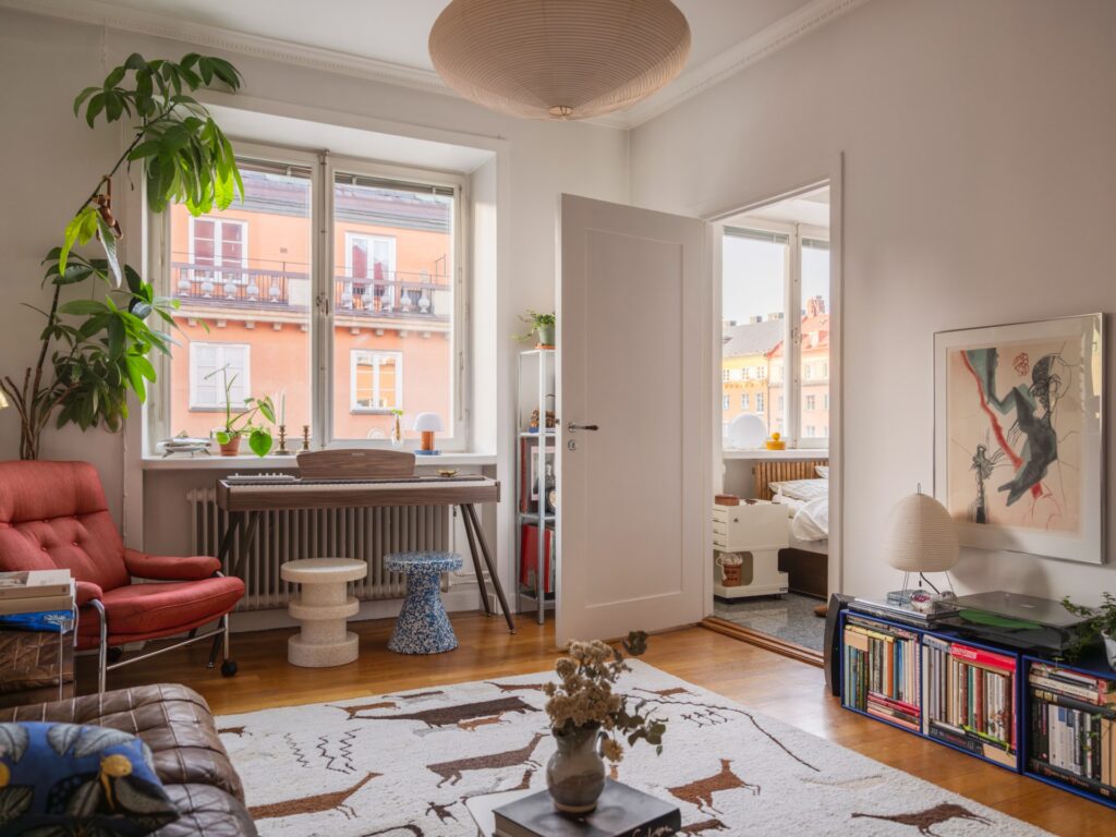 bright and modern living room