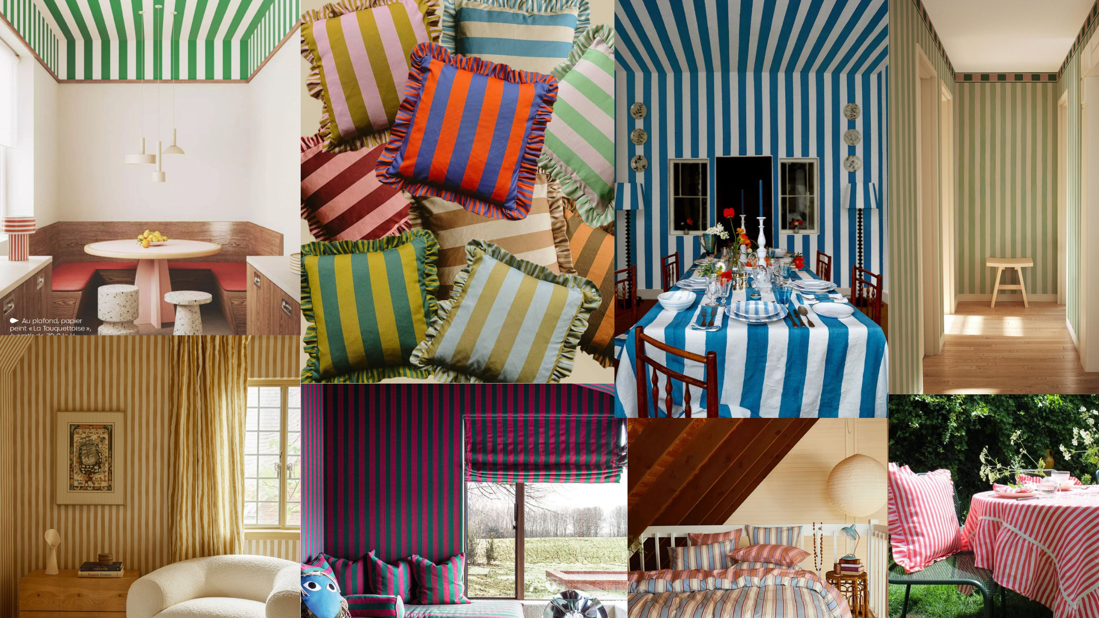 21 Ways to Elevate Your Home with Stripes