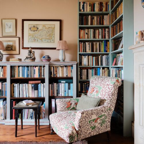 perfect cozy corner for reading a book