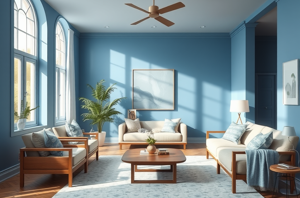 Pinterest Predicts Blue Interiors Will Define 2026